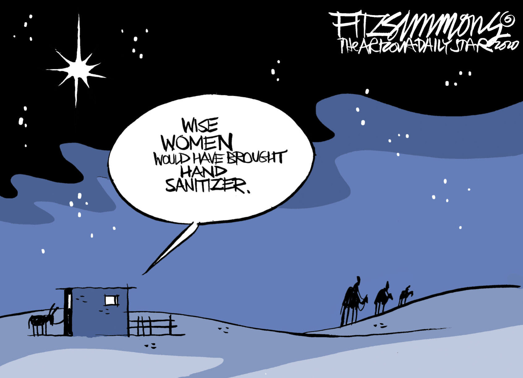 Daily Fitz Cartoon: Christmas Eve